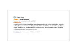 Positiv Amazon Customer Review Studio Boost