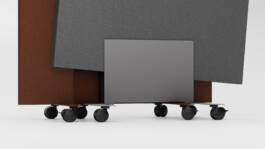 Sound Panel Brown Grey Studio Boost